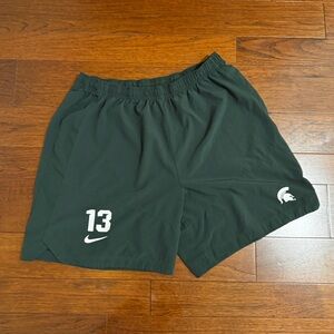 Michigan State Player Exclusive Shorts